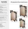 tectake® 3er Kofferset Talia 3-teilig aus robustem Produktbild-Vorschau 5