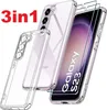 3in1 Samsung A55 Schutzglas 2x 9H Panzerfolie Handy Hülle Produktbild-Vorschau 1