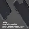 Accezz MagSafe Leather Backcover iPhone 14 - Onyx Black Produktbild-Vorschau 6