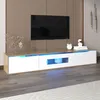 Mobile TV MODFU, finitura lucida, 180 cm, con illuminazione Anteprima dell’immagine prodotto 8