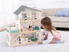 Velký dřevěný domeček pro panenky Tooky Toy + figurky Náhled obrázku produktu 12