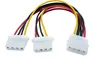 SYSTEM-S Cavo Molex a Y da 20 cm LP4 IDE da 4 pin a 2x Anteprima dell’immagine prodotto 1