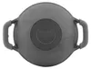 Servierpfanne 14 cm aus Gusseisen emailliert Wok-Pfanne Produktbild-Vorschau 4