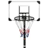 vidaXL Cavalletto da basket trasparente 216-250 cm in Anteprima dell’immagine prodotto 4