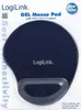 Logilink Mauspad mit Gel-Handballenauflage Silikon blau Náhled obrázku produktu 2