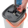 KADAX mop Płaski z Separacją Wody Wiadrem Dwukomorowym + 2 Podgląd zdjęcia produktu 5