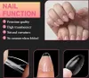 Nageltips für Gelnägel, Venares 120 Stück Kurze Mandel Produktbild-Vorschau 4