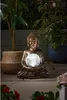 Zahradní dekorace Buddha Globe Solaire, popraskané sklo 12 Náhled obrázku produktu 2