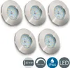 5x LED vestavné bodové svítidlo do koupelny ultraploché Náhled obrázku produktu 13