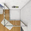 80X110cm Duschwand Schiebetür Dusche Duschkabine Produktbild-Vorschau 5