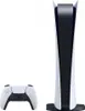 A PlayStation 5 console and controller are displayed against a white background. Produktbild-Vorschau