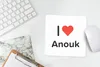 MuchoWow® Mauspad Mousepad Ich liebe - Anouk - Mädchen Produktbild-Vorschau 5