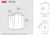 Keter Darwin 6x4 Gartenhaus, 190x122x221 cm, wetterfest, Produktbild-Vorschau 8