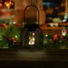 LED Solar Hängeleuchte warmweiß - 22 cm - Gartenlampe aus Produktbild-Vorschau 3