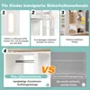 Kinder Hochbett Etagenbett 90x200cm Weiß mit Schreibtisch, Produktbild-Vorschau 9