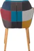 home24 Armlehnenstuhl - Patchwork Produktbild-Vorschau 5