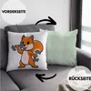 Trendation - Eichhörnchen Deko-Kissen mit Füllung 40x40 Produktbild-Vorschau 2