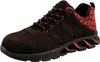 A single black and red athletic shoe is shown against a white background. Produktbild-Vorschau