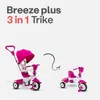 smarTrike Breeze Plus Tricycle rose-blanc Voir les images du produit 4