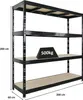Profi Schwerlastregal Rhino | HxBxT 200x200x60cm | 4 Produktbild-Vorschau 3