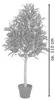 Olivenbaum Olive Künstlich Olivenbusch Kunstbaum Produktbild-Vorschau 5