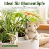 Cartoon Tier Regenschirm Dekofigur aus Harz, Garten- und Produktbild-Vorschau 7