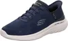 A single blue Skechers shoe is shown from a side angle against a white background. Náhľad obrázku produktu