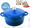 Casseruola Overmont in ghisa da 26 cm - arrosto smaltato Anteprima dell’immagine prodotto 2