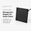 Metallständer Deko Sockel Schwarz 9x9x30 cm Dorn 5mm Produktbild-Vorschau 6