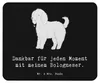 Mr. & Mrs. Panda Mouse Pad Bologneser Moment - Schwarz - Produktbild-Vorschau 1