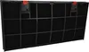 vhbw Aktivkohlefilter kompatibel mit Bauknecht DEHL36601GY, Produktbild-Vorschau 1