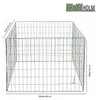 Gartenkomposter werkzeugloser Aufbau 90 × 90 cm Stahldraht Produktbild-Vorschau 2