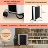 Klarstein Radiateur Electrique Mobile, Radiateur à Bain Voir les images du produit 6