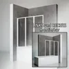 Schulte Duschwand Smart inkl. Klebe-Montage, 127 x 121 cm, Produktbild-Vorschau 3