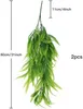 2 Stück 80cm Kunstpflanze Hängepflanze Künstlich Boston Produktbild-Vorschau 2