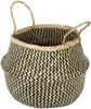 Aufbewahrungskorb mit Griff – Seegras – rund 35 cm – Produktbild-Vorschau 1