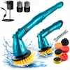 BROSSE ROTATIVE À BATTERIE POUR NETTOYER LES SOLS, LES Voir les images du produit 1
