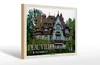 Holzschild Reise 30x20cm Deauville Frankreich Villa Produktbild-Vorschau 1