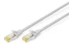 DIGITUS Patchkabel Cat6a S/FTP 2xRJ45 15.0m grau Produktbild-Vorschau 3