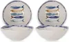 Schüssel, mediterran mit Sardinen-Motiv | Maritime Bowl, Produktbild-Vorschau 1