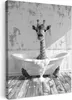MuchoWow® - Leinwandbilder - Giraffe - Tier - Badewanne - Produktbild-Vorschau 1