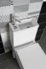 Domotechnika | Wc compatto - Con lavabo - 36,5X78X72Cm - Anteprima dell’immagine prodotto 6