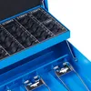Pokladnička s kombinací čísel RD47777, modrá Náhled obrázku produktu 3