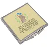 Mr. & Mrs. Panda Handspiegel Hase Blume - Gelb Pastell - Produktbild-Vorschau 2