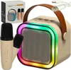 Karaoke set 2 mikrofony + přenosný reproduktor BLUETOOTH Náhled obrázku produktu 1