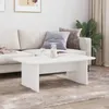 vidaXL Couchtisch Weiß 93 x 53 x 33 cm Holzwerkstoff Produktbild-Vorschau 4
