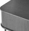 BELIANI Couchtisch Schwarz MDF-Platte mit 2 Schiebetüren Produktbild-Vorschau 6