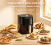Zimilo 4L Heißluftfritteuse mit Sichtfenster, 1200W Air Produktbild-Vorschau 2