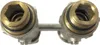 Hahnblok, rechte doorvoering, 3/4" AG x 1/2" Euroconus, Productafbeelding-voorbeeld 3