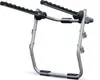 A silver and black bicycle rack is shown against a white background. Anteprima dell’immagine prodotto